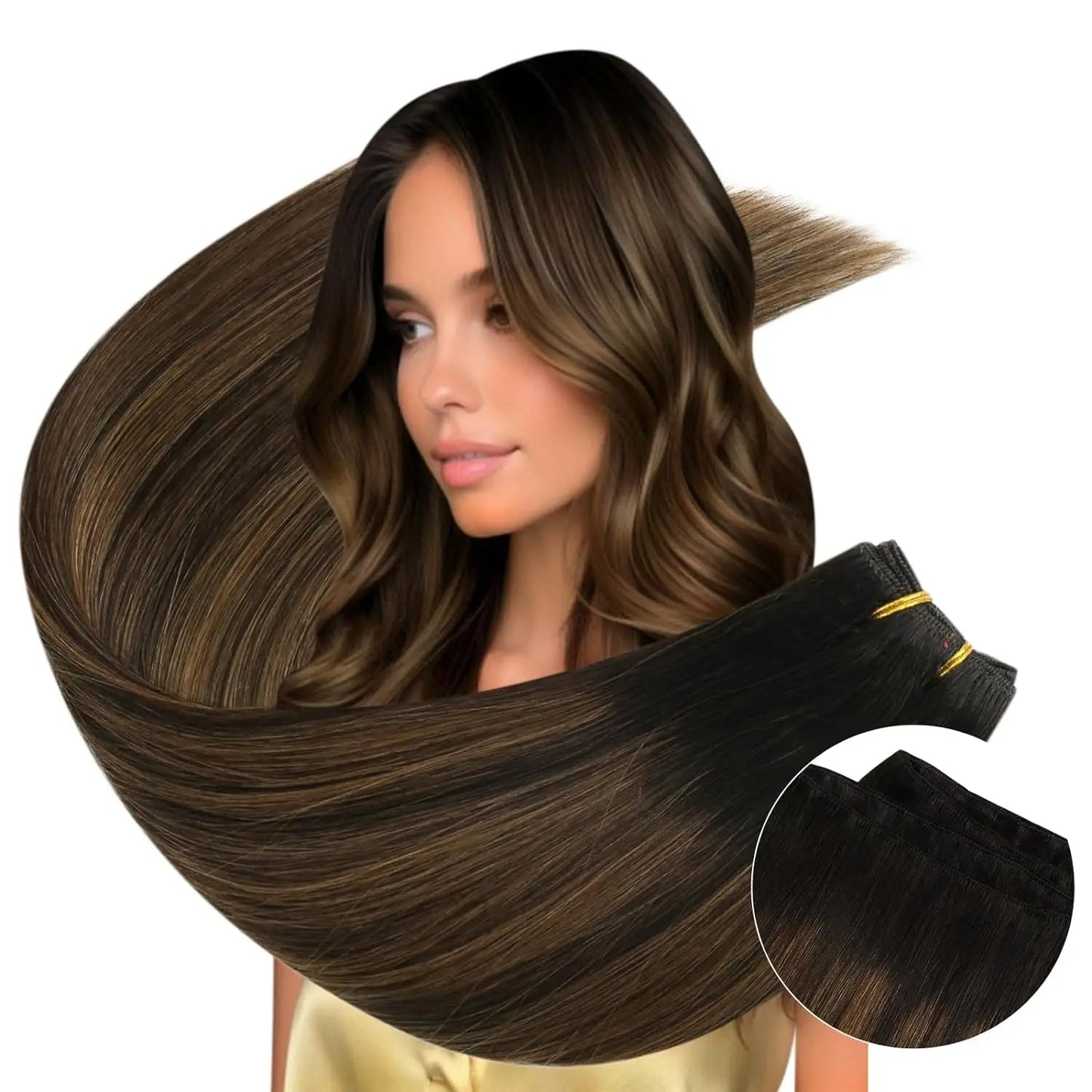 Extensions cheveux humains/ CARY - BIU - T