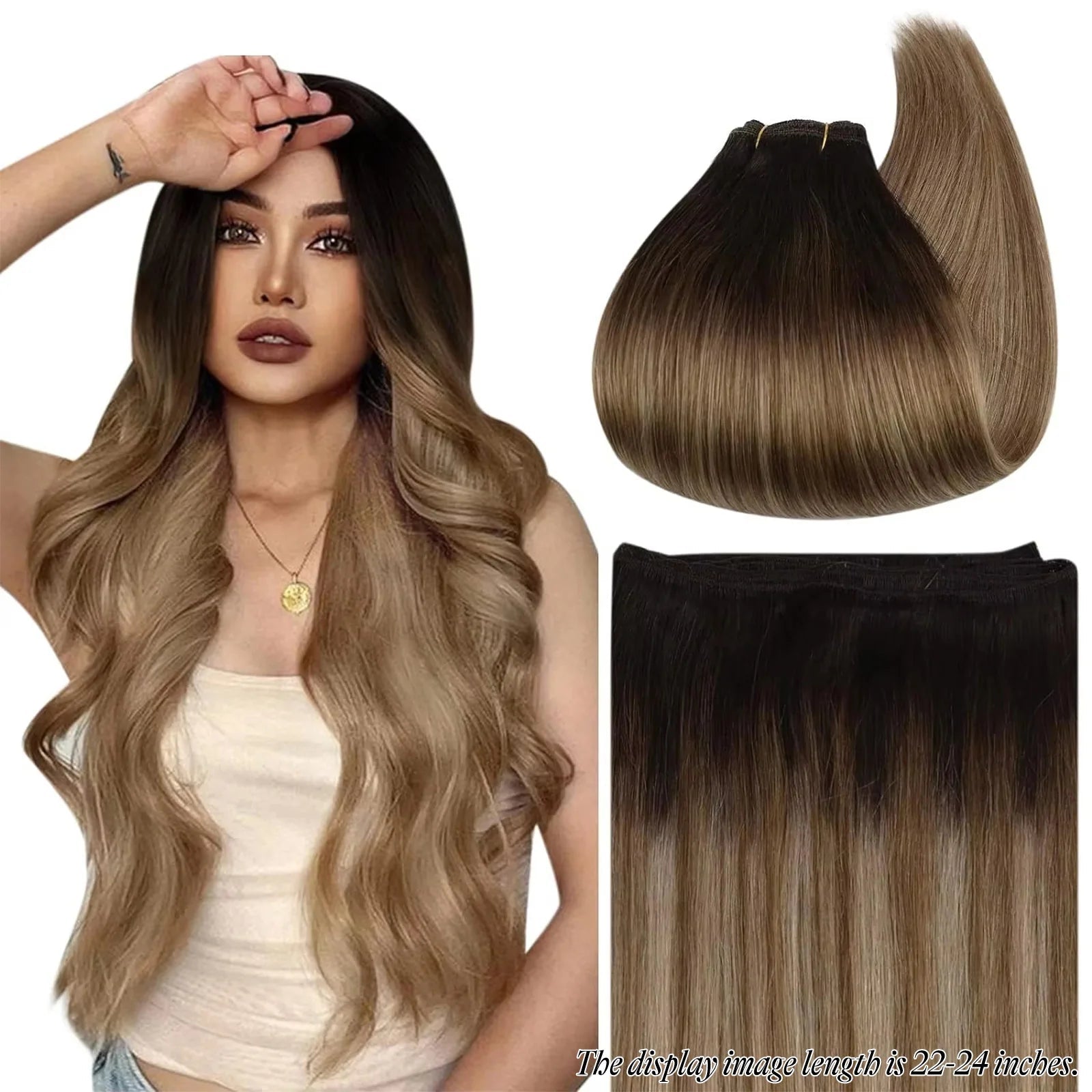 Extensions cheveux humains/ CARY - BIU - T