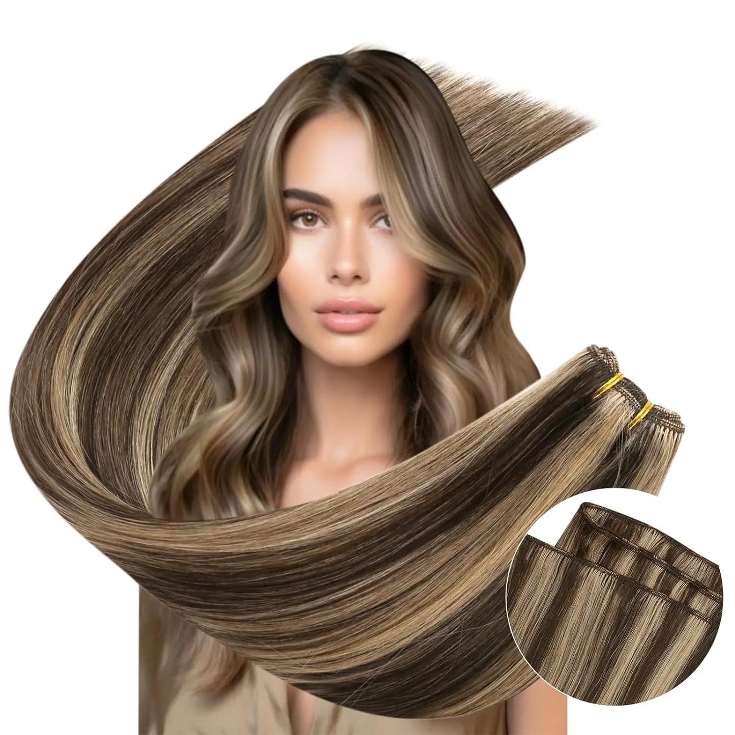 Extensions cheveux humains/ CARY - BIU - T