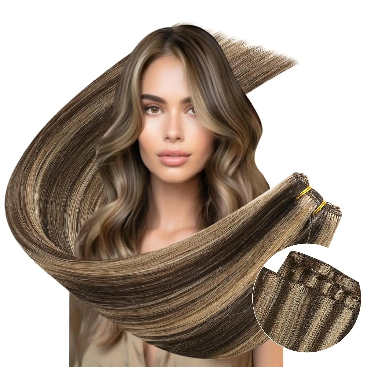 Extensions cheveux humains/ CARY - BIU - T