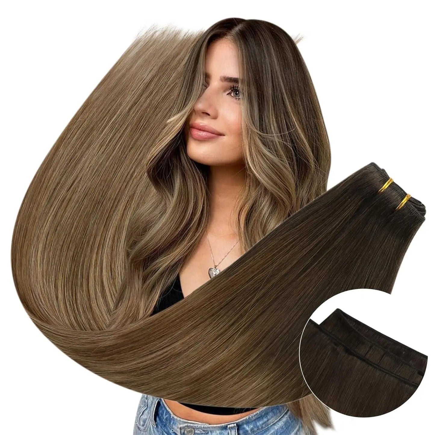 Extensions cheveux humains/ CARY - BIU - T