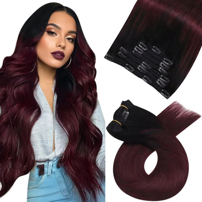 Extensions cheveux humains/ CONNY - BIU - T