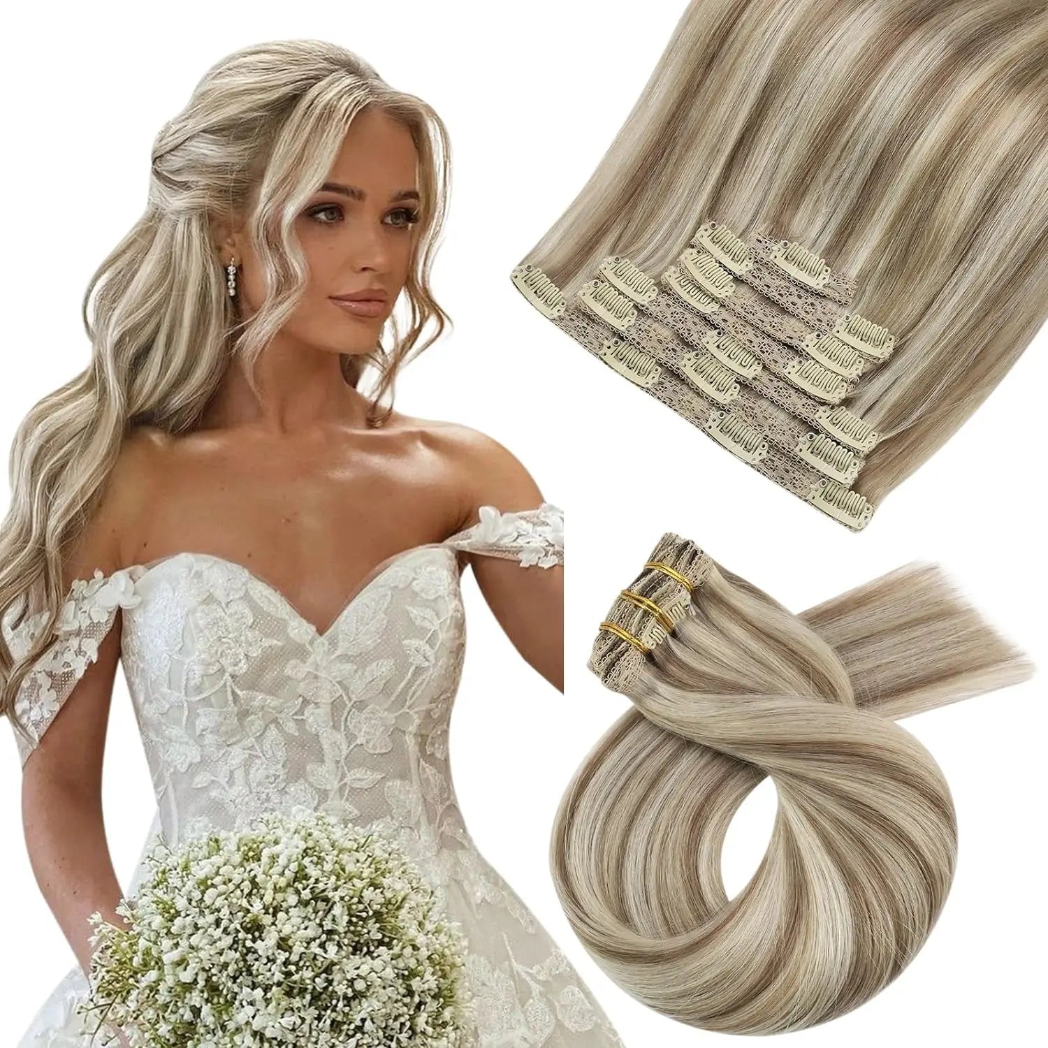 Extensions cheveux humains/ CONNY - BIU - T