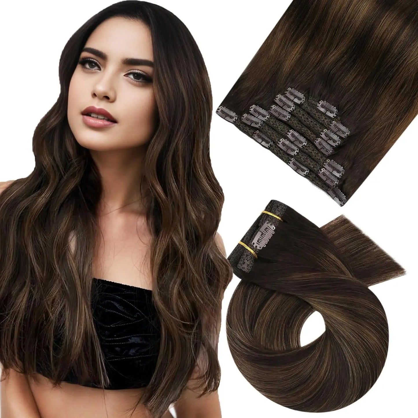 Extensions cheveux humains/ CONNY - BIU - T