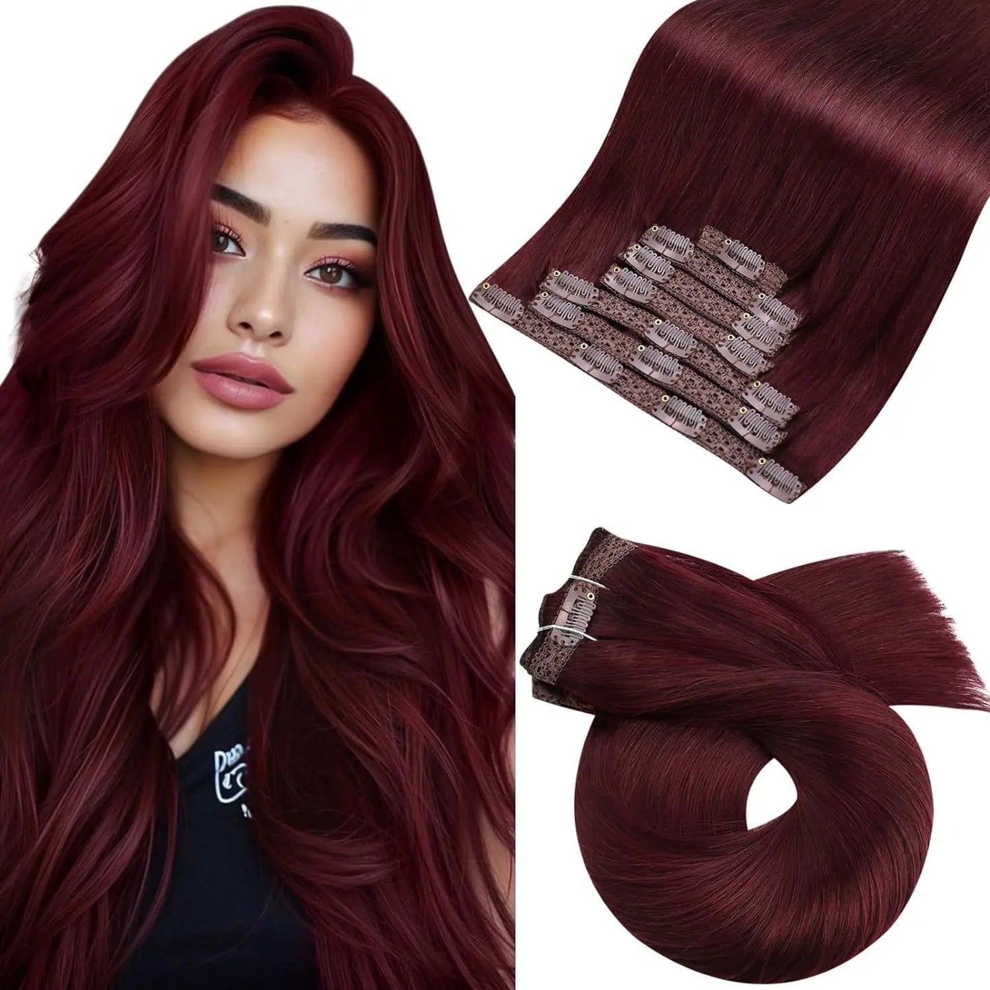 Extensions cheveux humains/ CONNY - BIU - T