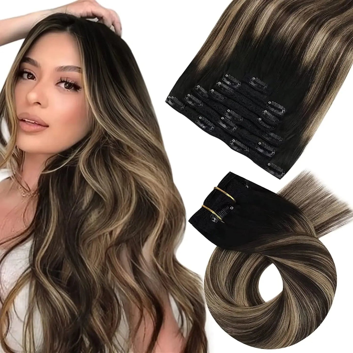 Extensions cheveux humains/ CONNY - BIU - T