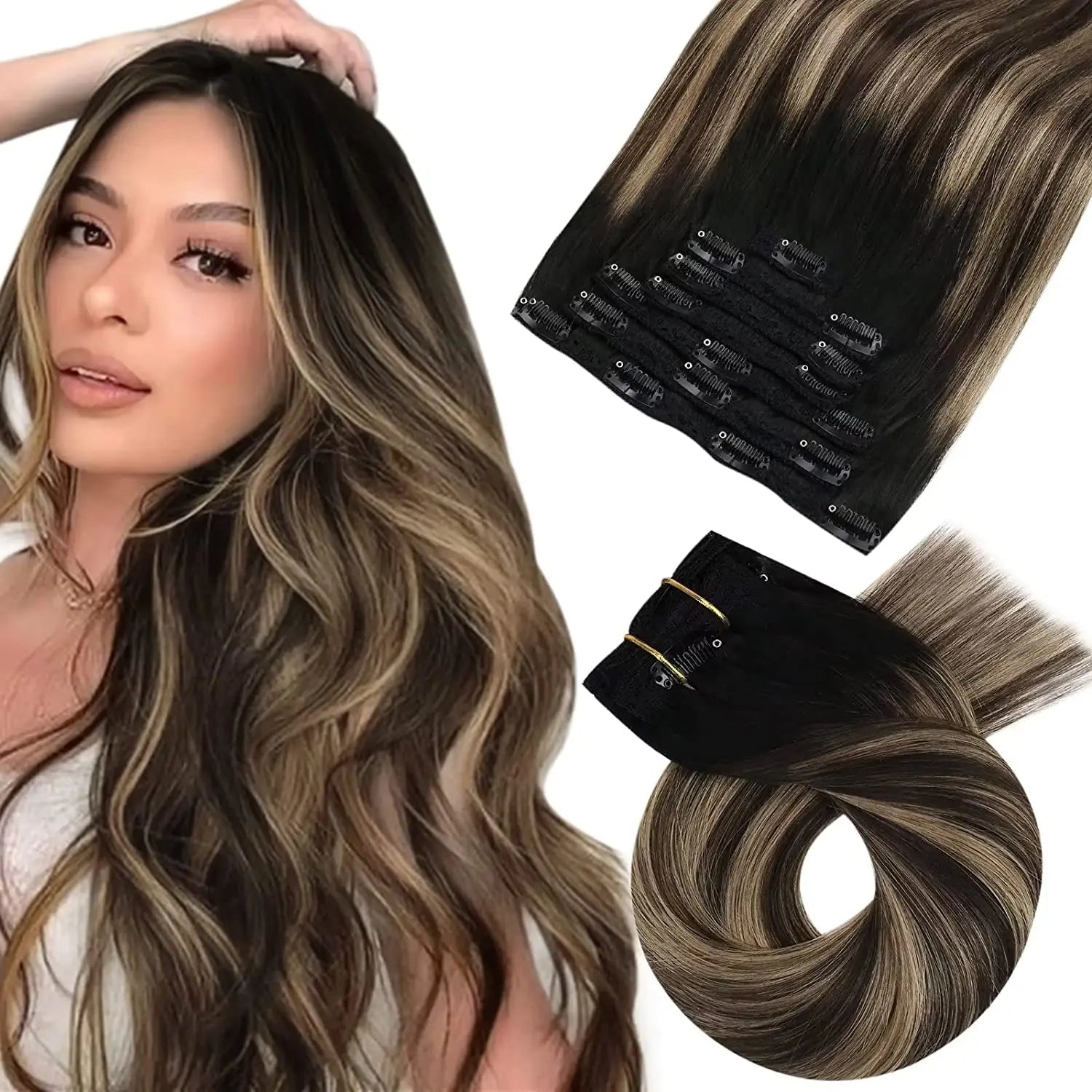 Extensions cheveux humains/ CONNY - BIU - T
