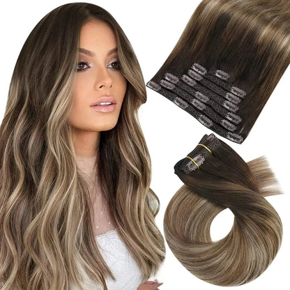 Extensions cheveux humains/ MOLLY - BIU - T