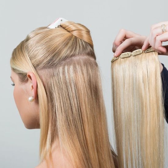 Extensions cheveux humains/ ROMY - BIU - T