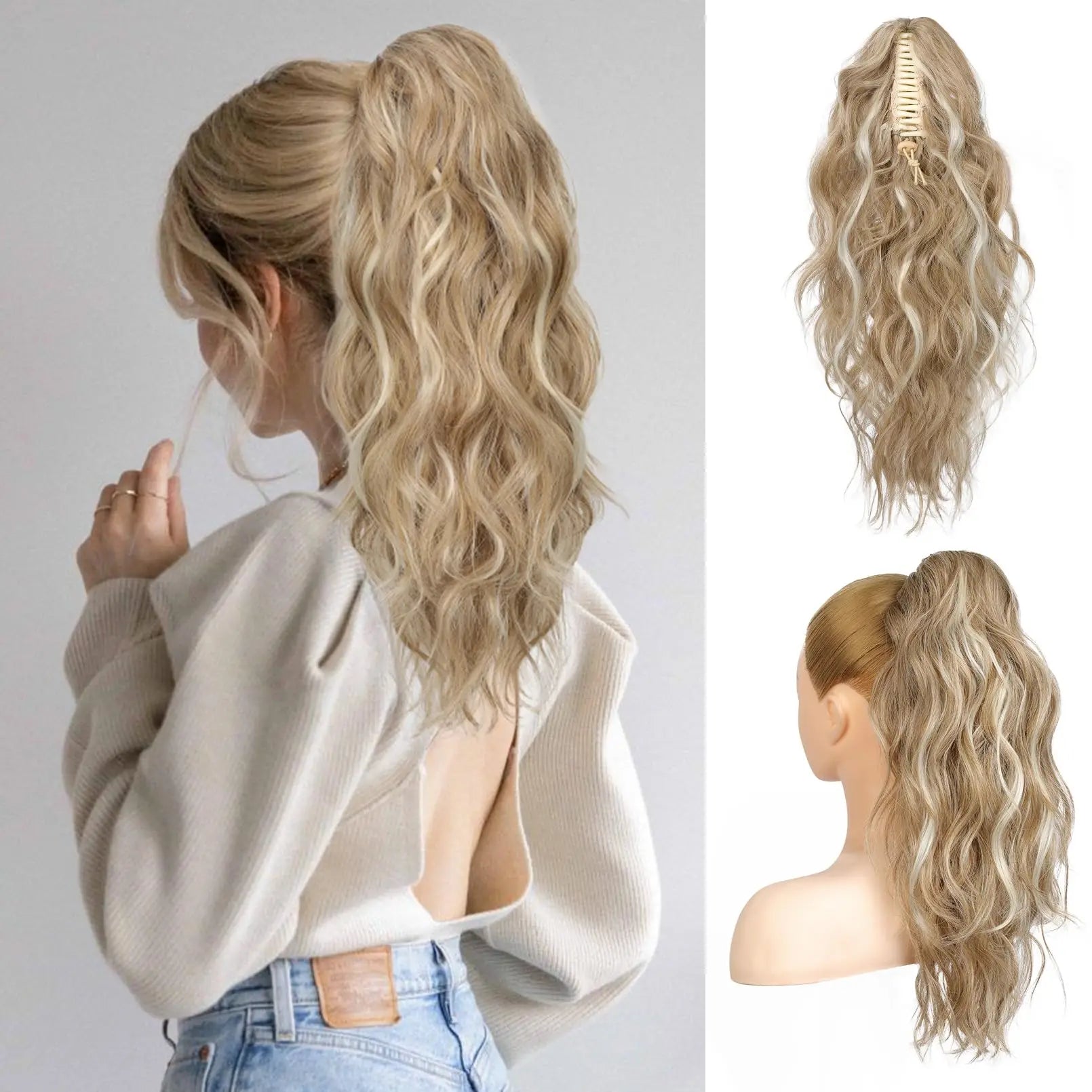 MADY 45cm Ponytail Hair Clip