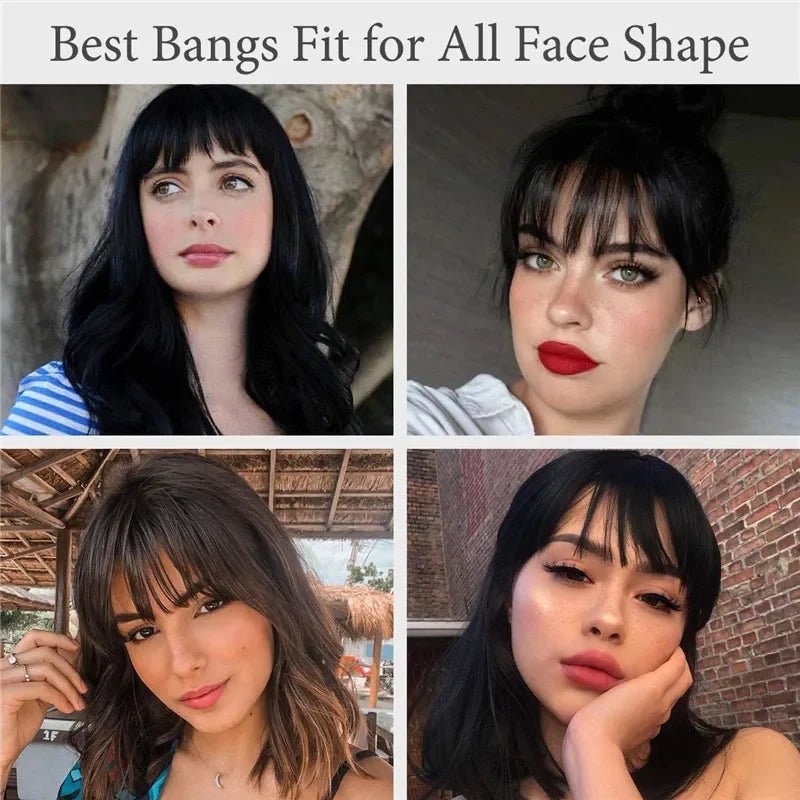 Frange à clipser en cheveux synthétiques - BIU - T