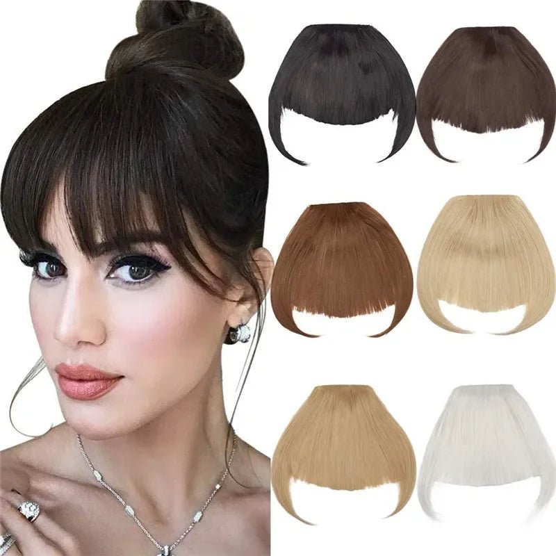 Frange à clipser en cheveux synthétiques - BIU - T