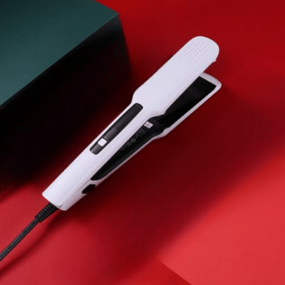 Lisseur Cheveux - HairStraightenerBrush™ - Blanc - BIU - T