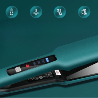 Lisseur Cheveux - HairStraightenerBrush™ - Vert - BIU - T