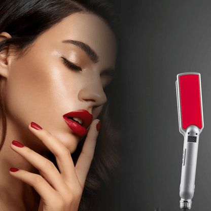 Lisseur Cheveux - HairStraightenerCurler™ - Argent Large - BIU - T