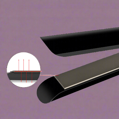 Lisseur Cheveux - HairStraightenerCurler™ - Noir - BIU - T