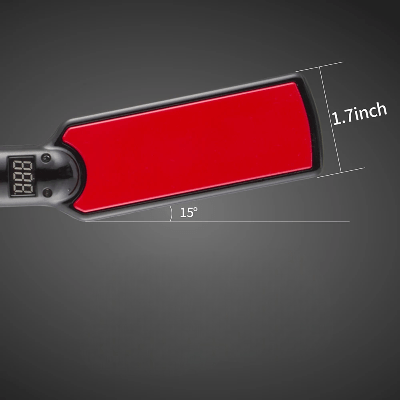 Lisseur Cheveux - HairStraightenerCurler™ - Noir Large - BIU - T