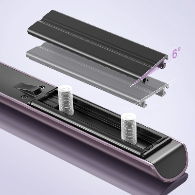 Lisseur - HairSleek™ - Mauve - BIU - T