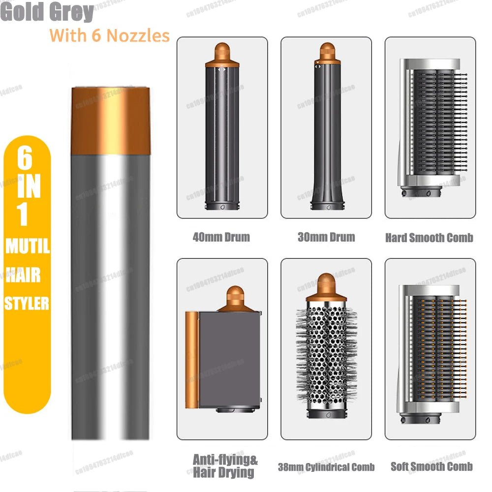 Detachable 6-in-1 Hair Tool