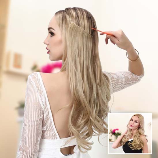 Extensions cheveux humain/ LIZA